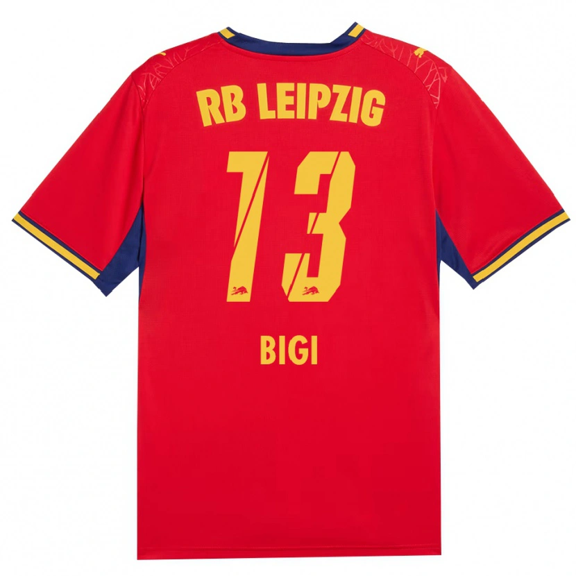 Danxen Kvinnor Samim Bigi #13 Röd Gul Kunglig Blå Bortatröja Matchtröjor 2026/27 Tröjor T-Tröja