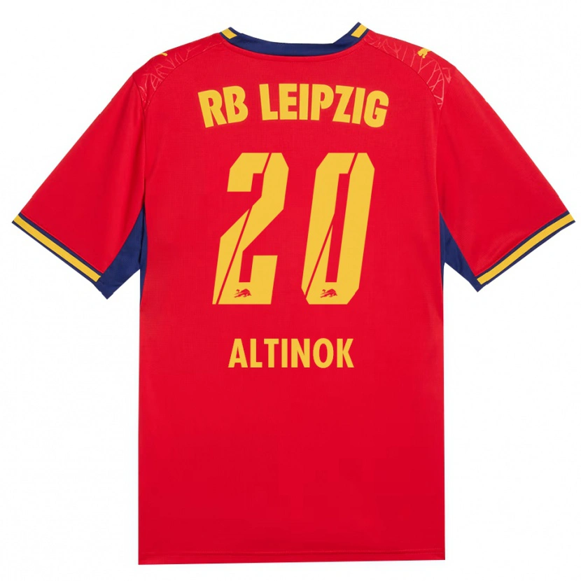 Danxen Kvinnor Jannis Altinok #20 Röd Gul Kunglig Blå Bortatröja Matchtröjor 2026/27 Tröjor T-Tröja
