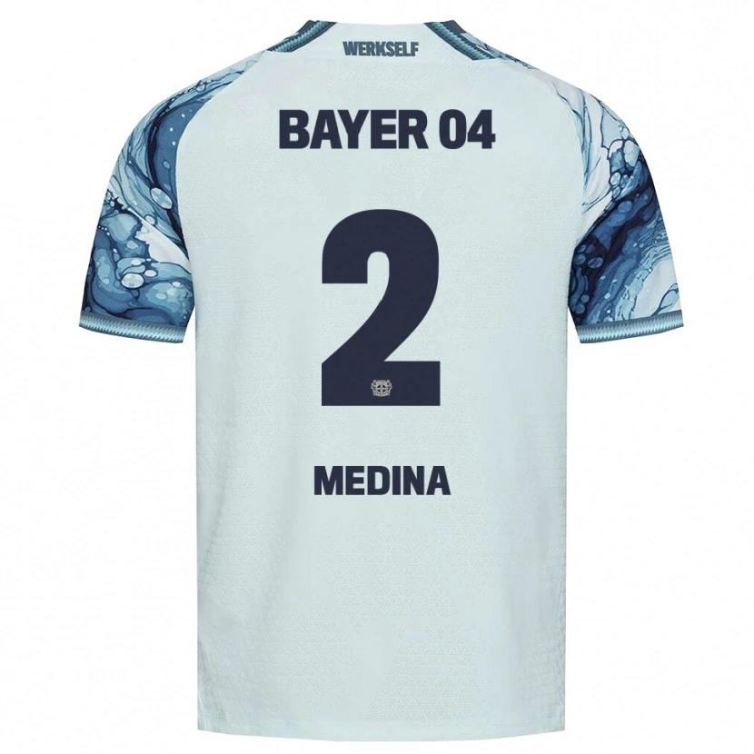 Danxen Kvinnor Facundo Medina #2 Mörkgrön Svart Bortatröja Matchtröjor 2026/27 Tröjor T-Tröja
