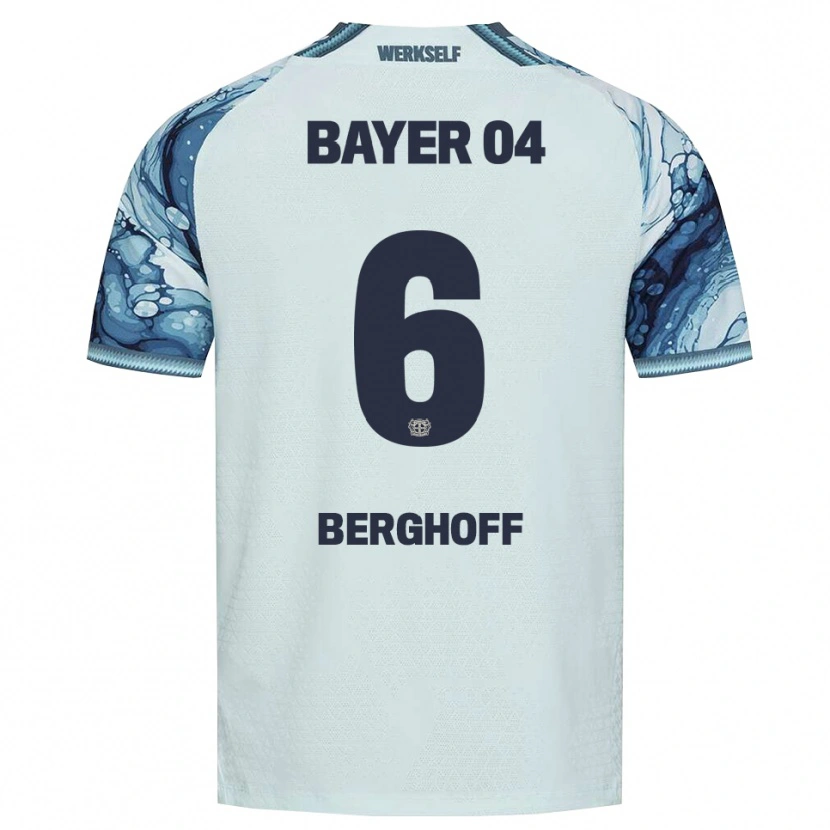 Danxen Kvinnor Jonah Berghoff #6 Mörkgrön Svart Bortatröja Matchtröjor 2026/27 Tröjor T-Tröja