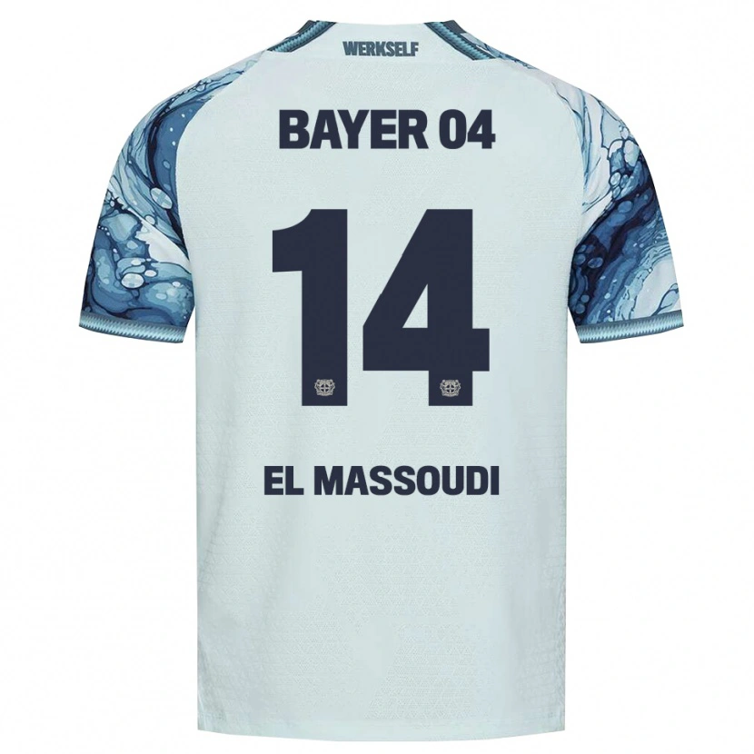 Danxen Kvinnor Nassim El Massoudi #14 Mörkgrön Svart Bortatröja Matchtröjor 2026/27 Tröjor T-Tröja