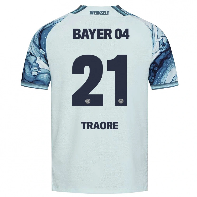 Danxen Kvinnor Amaël-Demba Traoré #21 Mörkgrön Svart Bortatröja Matchtröjor 2026/27 Tröjor T-Tröja