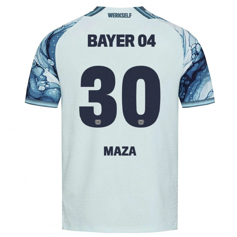 Danxen Kvinnor Ibrahim Maza #30 Mörkgrön Svart Bortatröja Matchtröjor 2026/27 Tröjor T-Tröja
