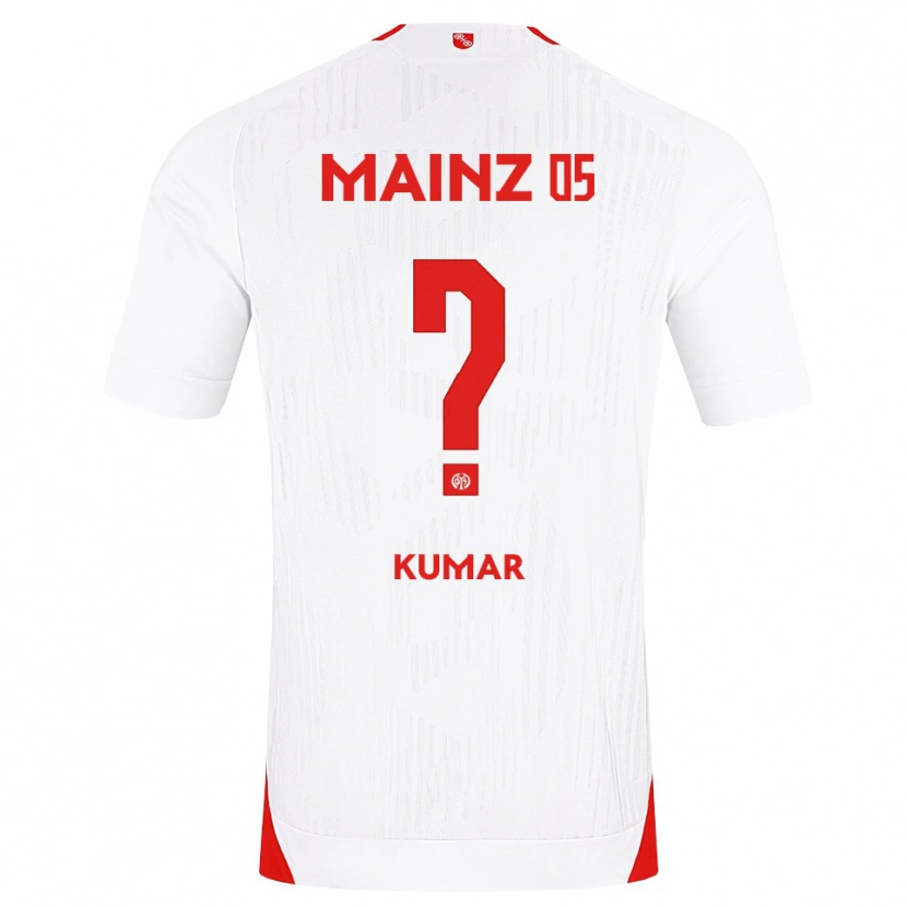 Danxen Kvinnor Florian Kumar #0 Vit Röd Gul Bortatröja Matchtröjor 2026/27 Tröjor T-Tröja