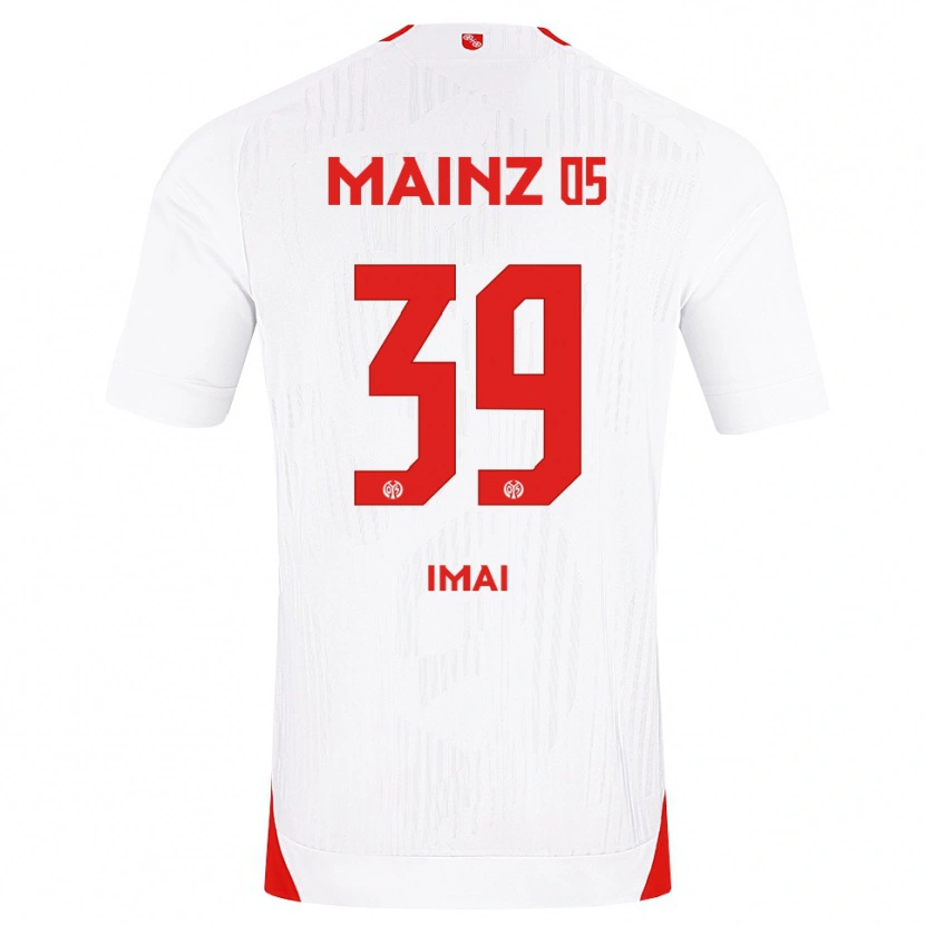 Danxen Kvinnor Yurina Imai #39 Vit Röd Gul Bortatröja Matchtröjor 2026/27 Tröjor T-Tröja