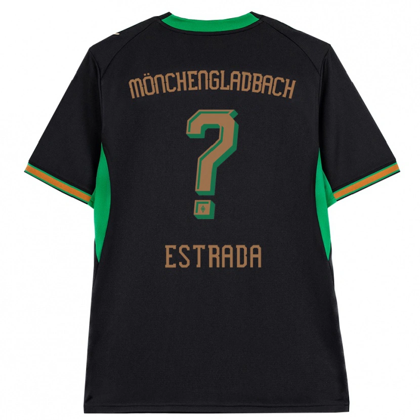 Danxen Kvinnor Joshua Jong Estrada #0 Svart Orange Grön Brun Bortatröja Matchtröjor 2026/27 Tröjor T-Tröja