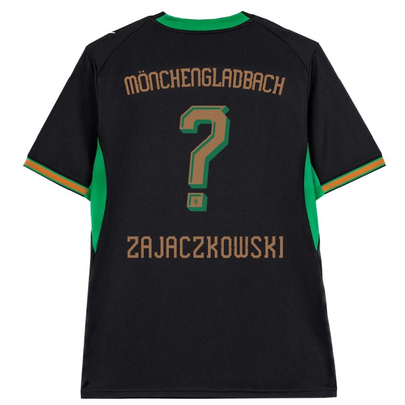 Danxen Kvinnor Vincent Zajaczkowski #0 Svart Orange Grön Brun Bortatröja Matchtröjor 2026/27 Tröjor T-Tröja