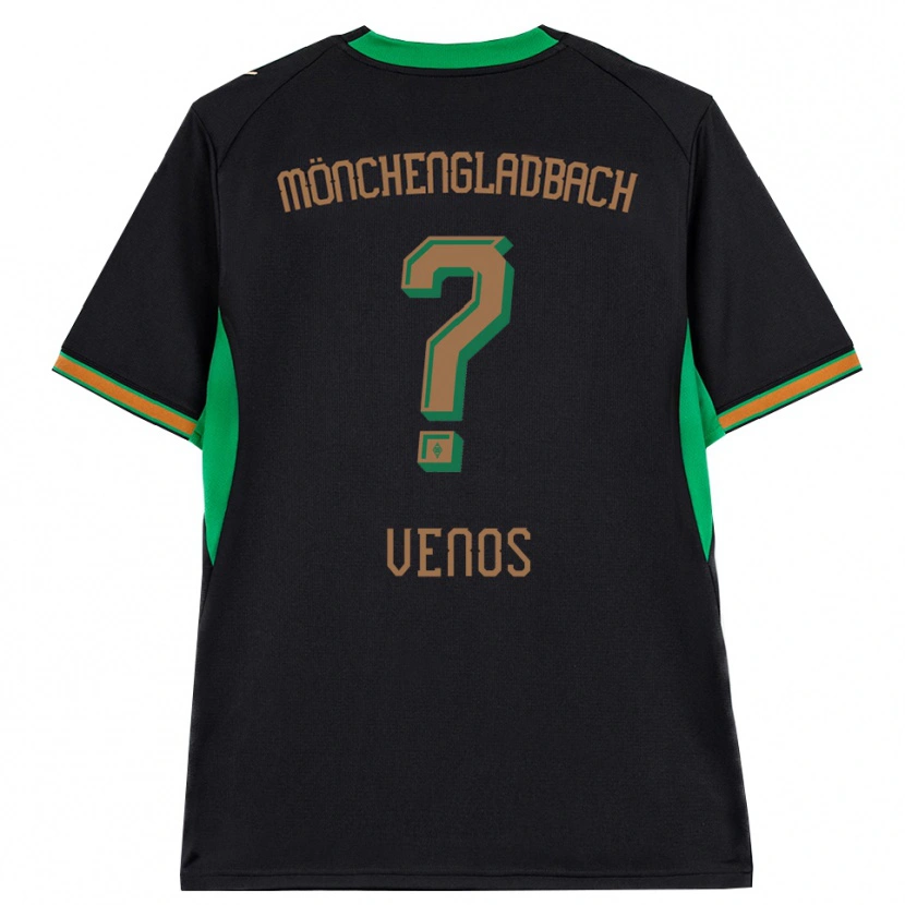 Danxen Kvinnor Christos Venos #0 Svart Orange Grön Brun Bortatröja Matchtröjor 2026/27 Tröjor T-Tröja