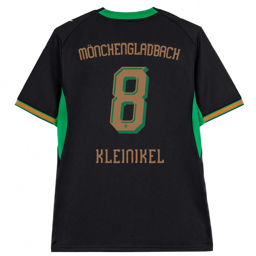 Danxen Kvinnor Nadja Kleinikel #8 Svart Orange Grön Brun Bortatröja Matchtröjor 2026/27 Tröjor T-Tröja