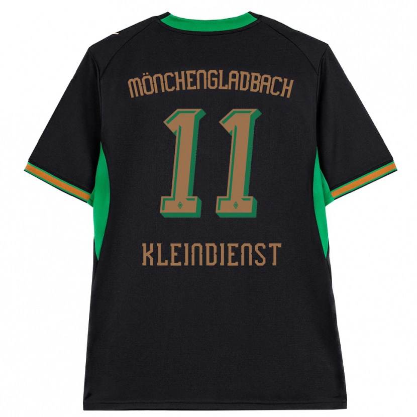 Danxen Kvinnor Tim Kleindienst #11 Svart Orange Grön Brun Bortatröja Matchtröjor 2026/27 Tröjor T-Tröja