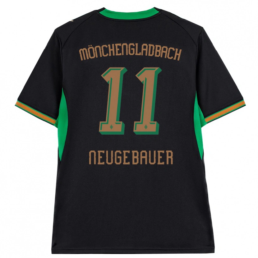 Danxen Kvinnor Simon Neugebauer #11 Svart Orange Grön Brun Bortatröja Matchtröjor 2026/27 Tröjor T-Tröja