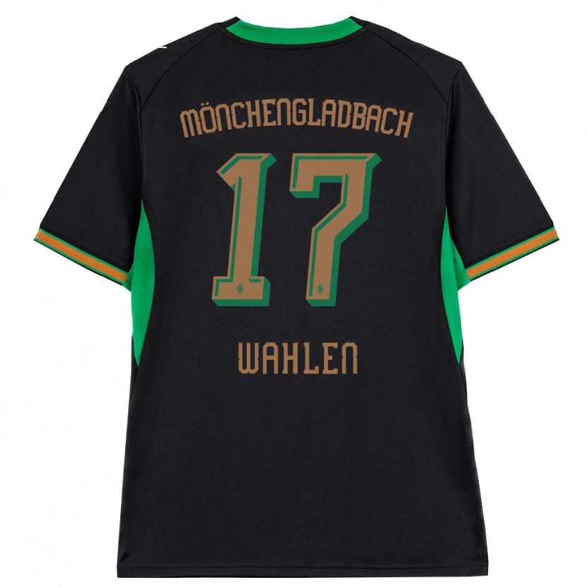 Danxen Kvinnor Vanessa Wahlen #17 Svart Orange Grön Brun Bortatröja Matchtröjor 2026/27 Tröjor T-Tröja