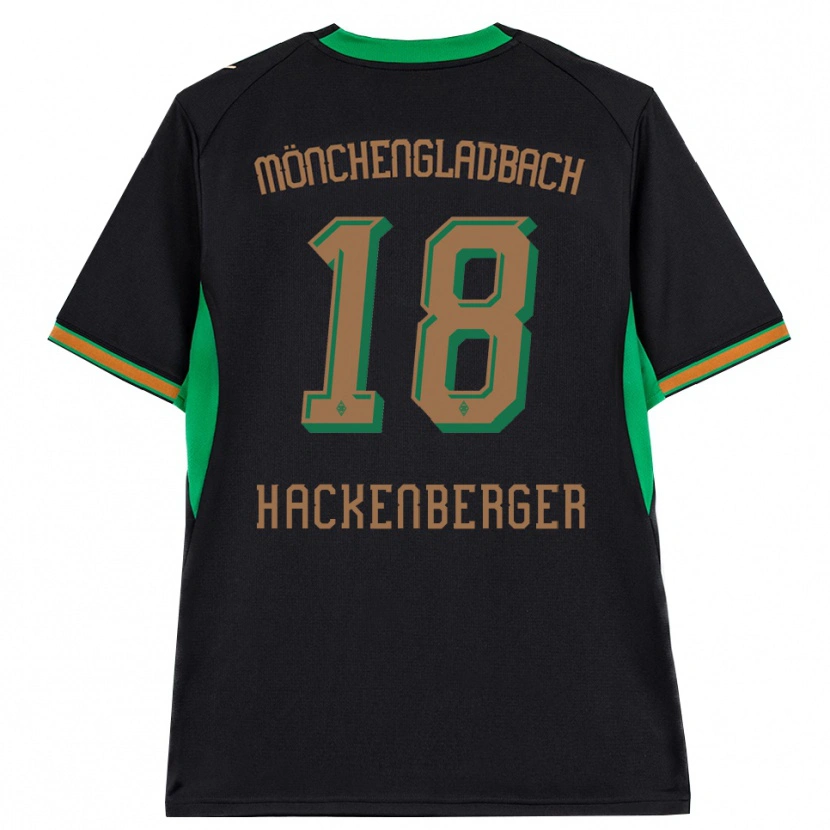 Danxen Kvinnor Jessica Hackenberger #18 Svart Orange Grön Brun Bortatröja Matchtröjor 2026/27 Tröjor T-Tröja
