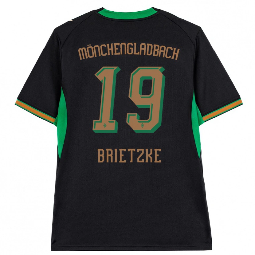 Danxen Kvinnor Yvonne Brietzke #19 Svart Orange Grön Brun Bortatröja Matchtröjor 2026/27 Tröjor T-Tröja