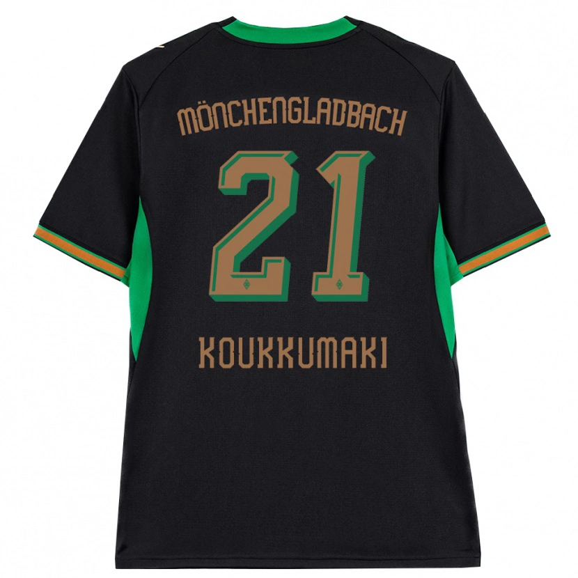 Danxen Kvinnor Taavi Koukkumäki #21 Svart Orange Grön Brun Bortatröja Matchtröjor 2026/27 Tröjor T-Tröja