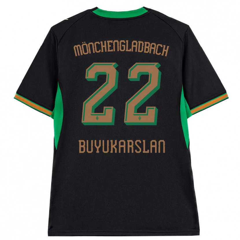 Danxen Kvinnor Oguzcan Büyükarslan #22 Svart Orange Grön Brun Bortatröja Matchtröjor 2026/27 Tröjor T-Tröja