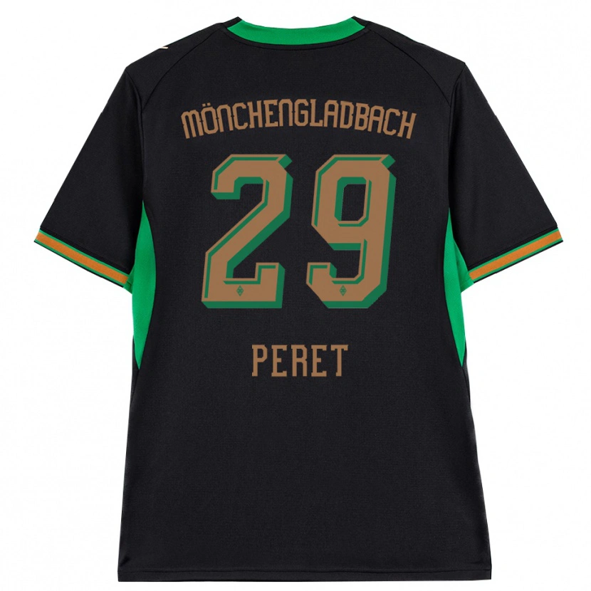 Danxen Kvinnor Jakub Peret #29 Svart Orange Grön Brun Bortatröja Matchtröjor 2026/27 Tröjor T-Tröja