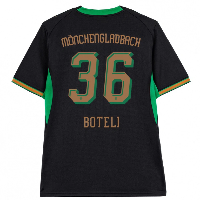 Danxen Kvinnor Winsley Boteli #36 Svart Orange Grön Brun Bortatröja Matchtröjor 2026/27 Tröjor T-Tröja