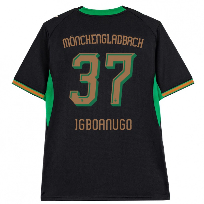 Danxen Kvinnor David Igboanugo #37 Svart Orange Grön Brun Bortatröja Matchtröjor 2026/27 Tröjor T-Tröja