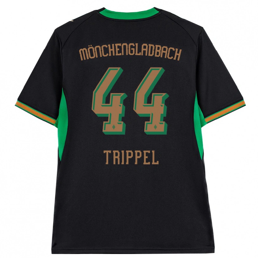 Danxen Kvinnor Marcello Trippel #44 Svart Orange Grön Brun Bortatröja Matchtröjor 2026/27 Tröjor T-Tröja