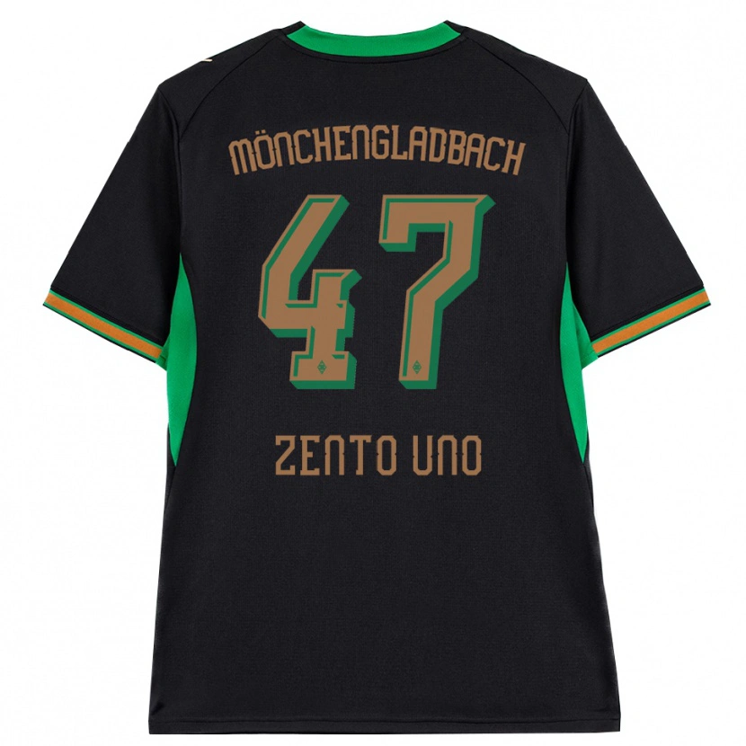 Danxen Kvinnor Zento Uno #47 Svart Orange Grön Brun Bortatröja Matchtröjor 2026/27 Tröjor T-Tröja