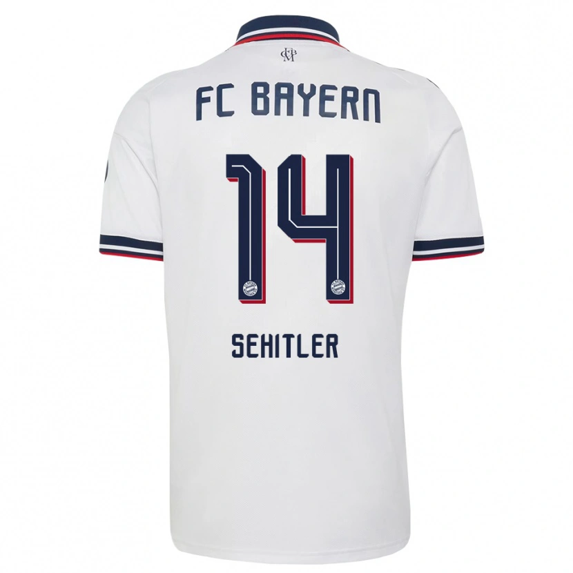 Danxen Kvinnor Alara Şehitler #14 Vit Grå Röd Bortatröja Matchtröjor 2026/27 Tröjor T-Tröja