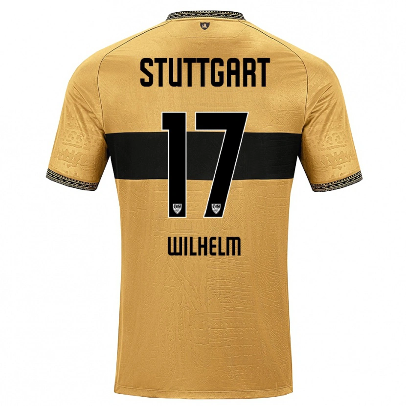 Danxen Kvinnor Julian Wilhelm #17 Brun Svart Vit Bortatröja Matchtröjor 2026/27 Tröjor T-Tröja