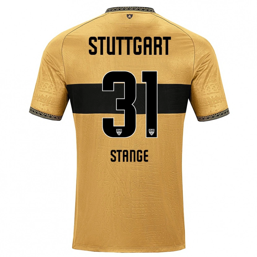 Danxen Kvinnor Veit Stange #31 Brun Svart Vit Bortatröja Matchtröjor 2026/27 Tröjor T-Tröja