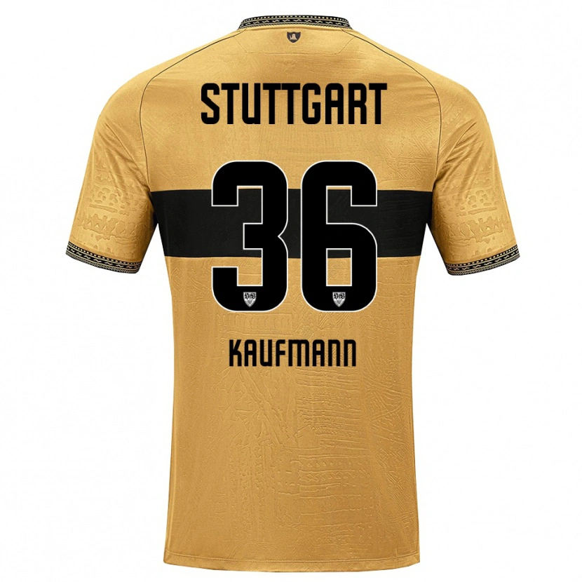 Danxen Kvinnor Tino Kaufmann #36 Brun Svart Vit Bortatröja Matchtröjor 2026/27 Tröjor T-Tröja
