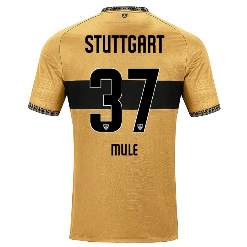 Danxen Kvinnor Salvatore Mule #37 Brun Svart Vit Bortatröja Matchtröjor 2026/27 Tröjor T-Tröja