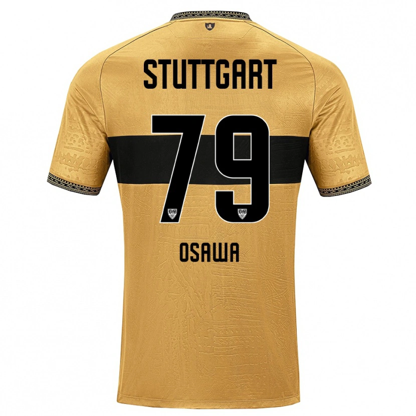 Danxen Kvinnor Haruka Ōsawa #79 Brun Svart Vit Bortatröja Matchtröjor 2026/27 Tröjor T-Tröja
