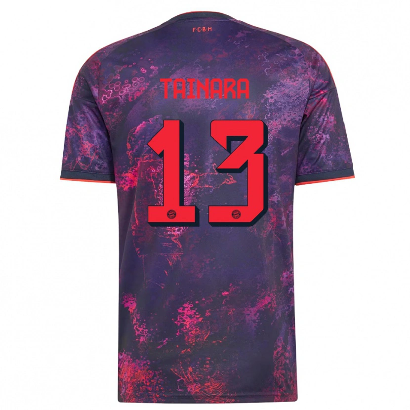 Danxen Kvinnor Tainara #13 Lila Röd Tredjesatsen Matchtröjor 2026/27 Tröjor T-Tröja