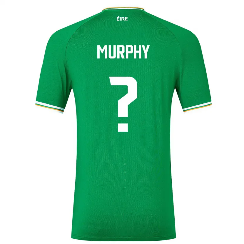 Danxen Barn Irland Adam Murphy #0 Grön Hemmatröja Matchtröjor 24-26 Tröjor T-Tröja