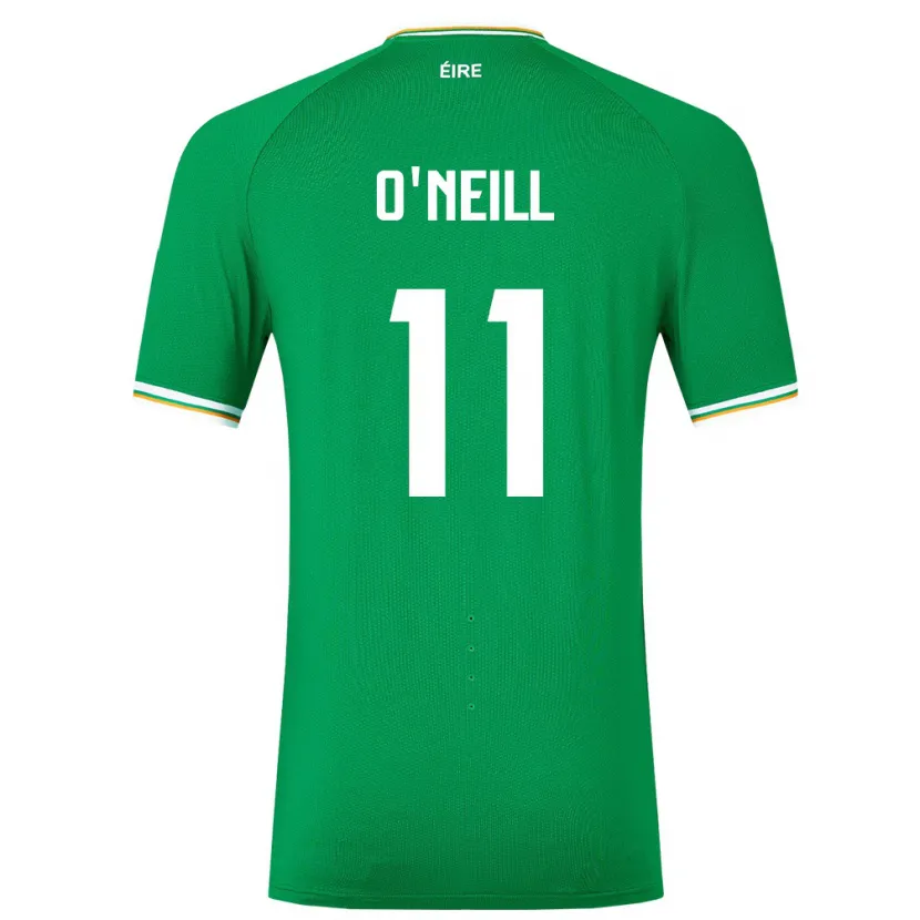 Danxen Barn Irland Ollie O'neill #11 Grön Hemmatröja Matchtröjor 24-26 Tröjor T-Tröja