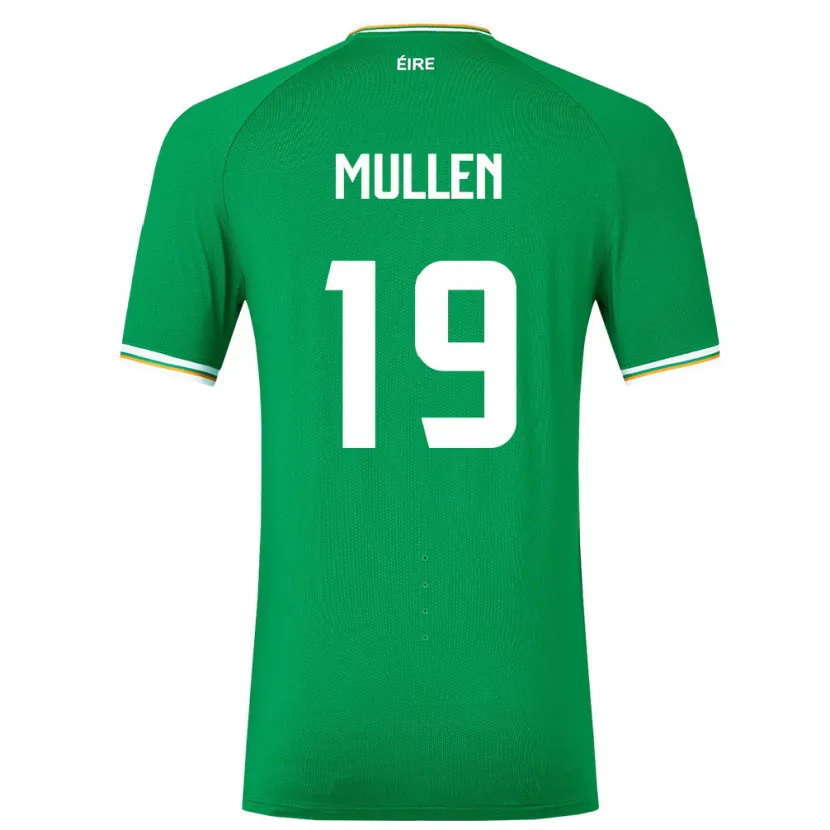 Danxen Barn Irland Senan Mullen #19 Grön Hemmatröja Matchtröjor 24-26 Tröjor T-Tröja