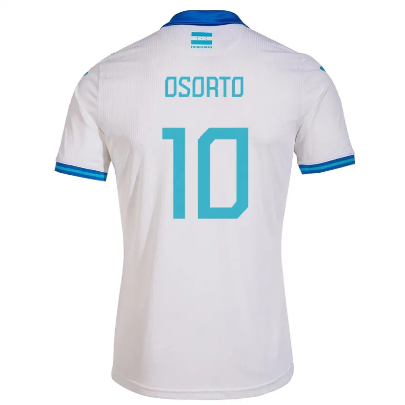Danxen Barn Honduras Roberto Osorto #10 Vit Hemmatröja Matchtröjor 24-26 Tröjor T-Tröja