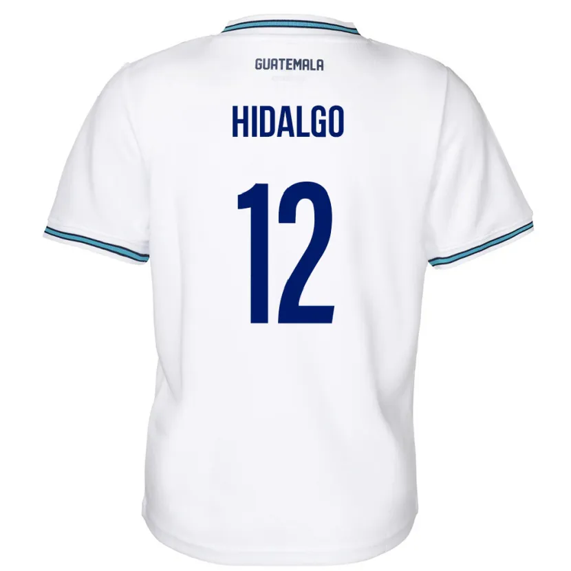 Danxen Barn Gwatemala Angie Hidalgo #12 Vit Hemmatröja Matchtröjor 24-26 Tröjor T-Tröja