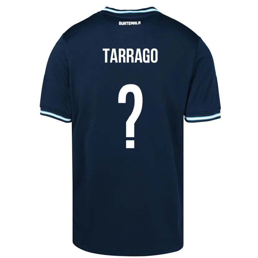 Danxen Barn Gwatemala María Tarrago #0 Blå Bortatröja Matchtröjor 24-26 Tröjor T-Tröja