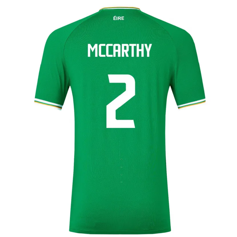 Danxen Män Irland Savannah Mccarthy #2 Grön Hemmatröja Matchtröjor 24-26 Tröjor T-Tröja