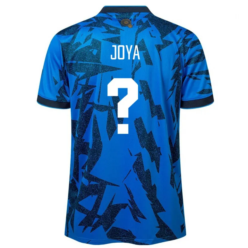 Danxen Män El Salvador Marlon Joya #0 Blå Hemmatröja Matchtröjor 24-26 Tröjor T-Tröja