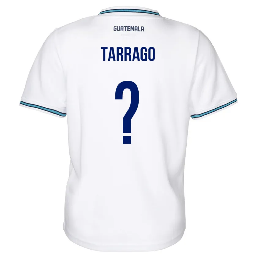 Danxen Män Gwatemala María Tarrago #0 Vit Hemmatröja Matchtröjor 24-26 Tröjor T-Tröja