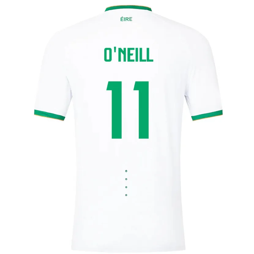 Danxen Män Irland Ollie O'neill #11 Vit Bortatröja Matchtröjor 24-26 Tröjor T-Tröja