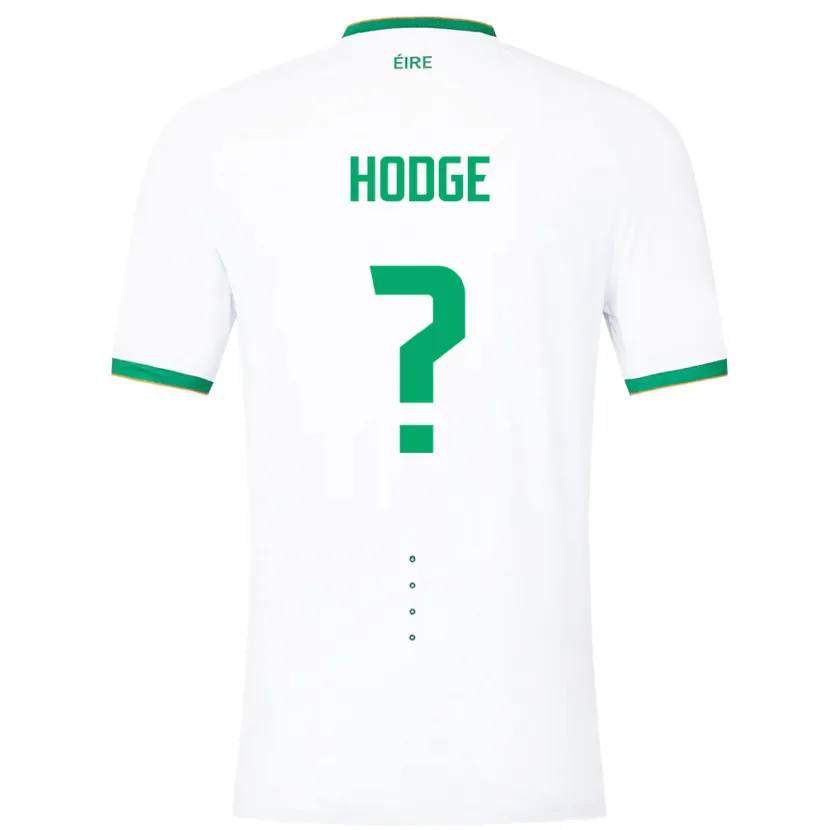 Danxen Män Irland Joe Hodge #0 Vit Bortatröja Matchtröjor 24-26 Tröjor T-Tröja