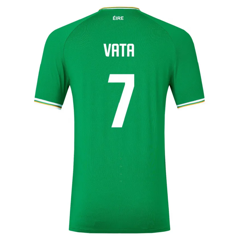 Danxen Kvinnor Irland Rocco Vata #7 Grön Hemmatröja Matchtröjor 24-26 Tröjor T-Tröja