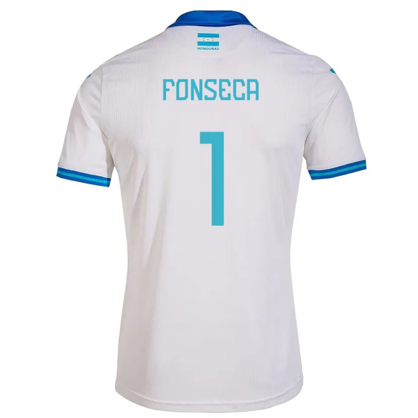 Danxen Kvinnor Honduras Harold Fonseca #1 Vit Hemmatröja Matchtröjor 24-26 Tröjor T-Tröja