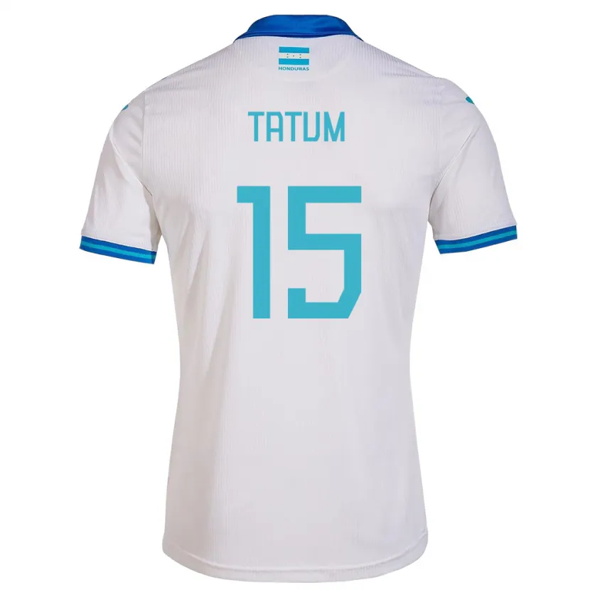 Danxen Kvinnor Honduras Anfronit Tatum #15 Vit Hemmatröja Matchtröjor 24-26 Tröjor T-Tröja
