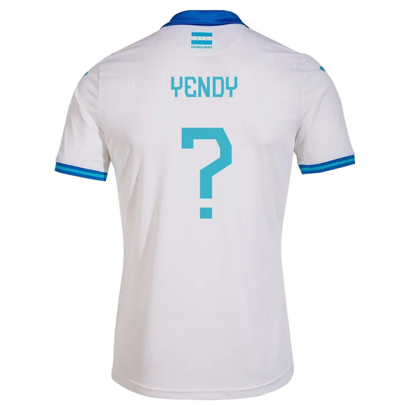 Danxen Kvinnor Honduras Yendy Martínez #0 Vit Hemmatröja Matchtröjor 24-26 Tröjor T-Tröja