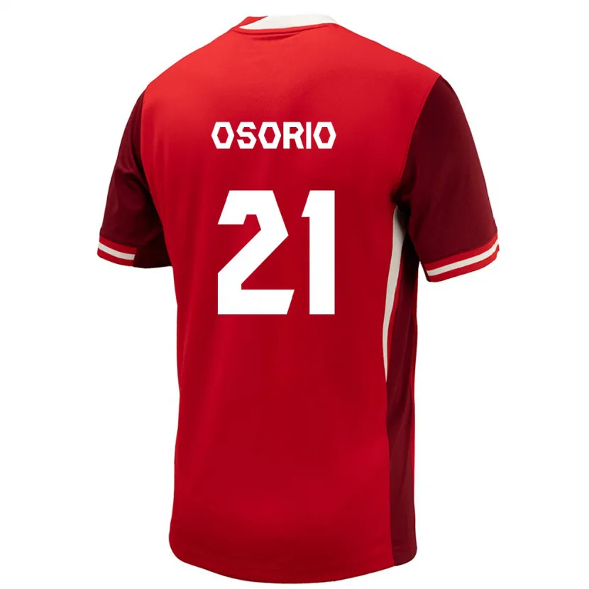 Danxen Barn Kanada Jonathan Osorio #21 Röd Hemmatröja Matchtröjor 24-26 Tröjor T-Tröja