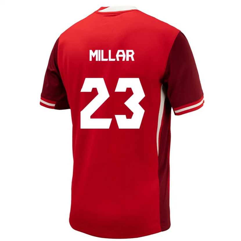 Danxen Barn Kanada Liam Millar #23 Röd Hemmatröja Matchtröjor 24-26 Tröjor T-Tröja