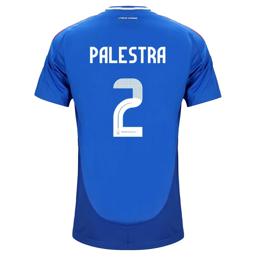Danxen Barn Italien Marco Palestra #2 Blå Hemmatröja Matchtröjor 24-26 Tröjor T-Tröja